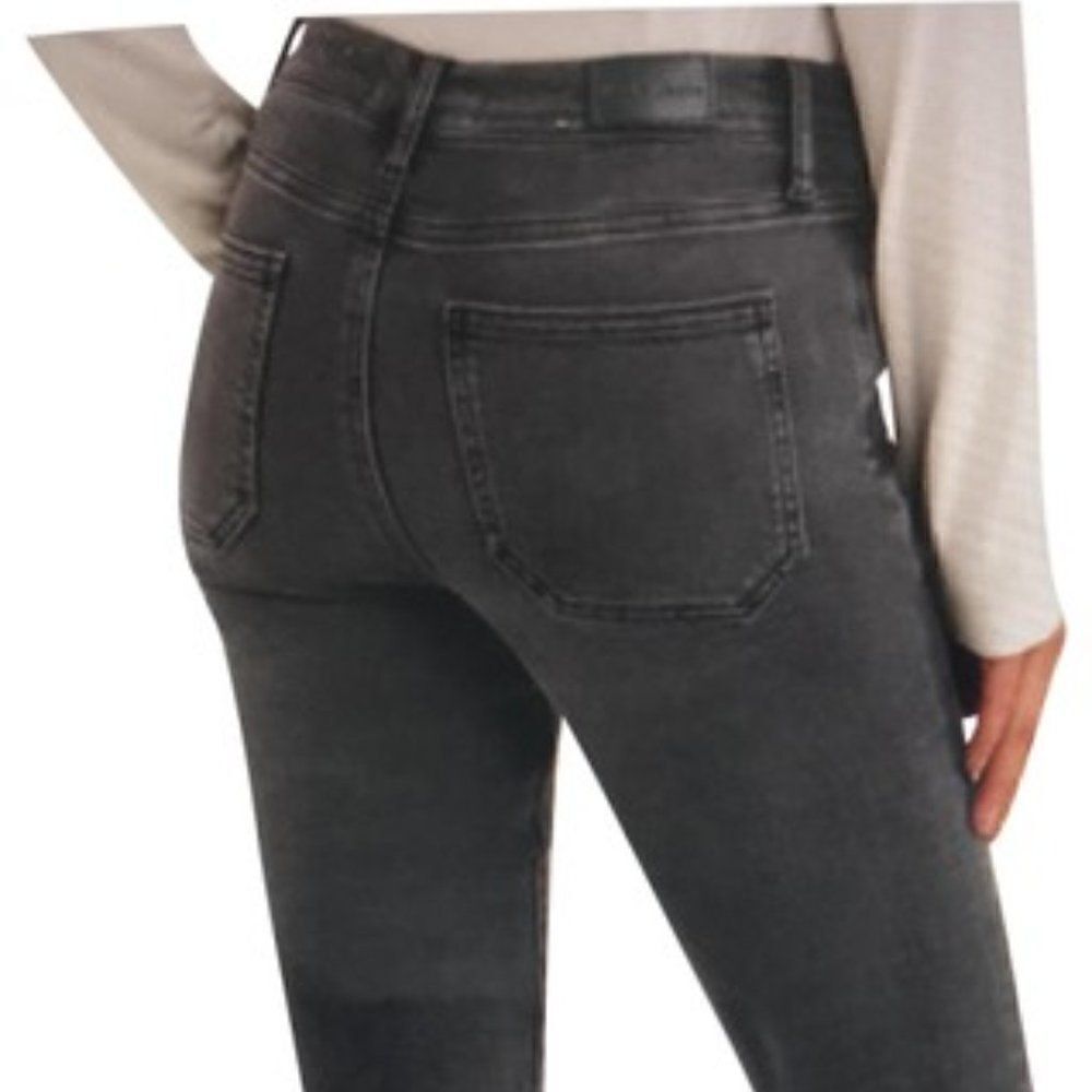 M.i.h Faded Black Bodycon Midrise Skinny Jeans 30